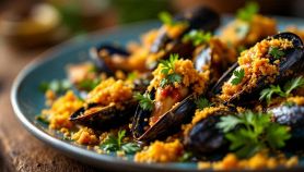 Cozze gratinate al forno
