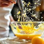 Tuorli montati con zucchero