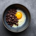 Cioccolato fondente e uova