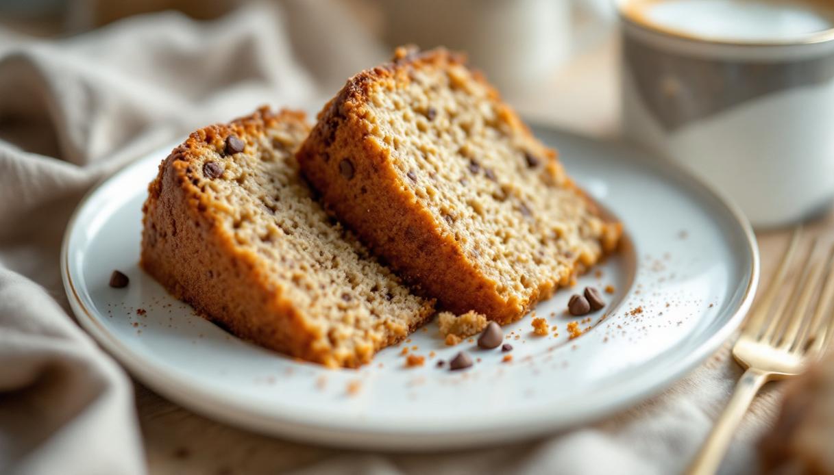 Torta al caffè senza glutine e senza lattosio