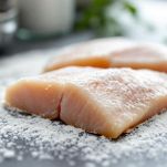 Preparazione filetti di merluzzo