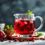 Raffreddamento della bevanda di ibisco