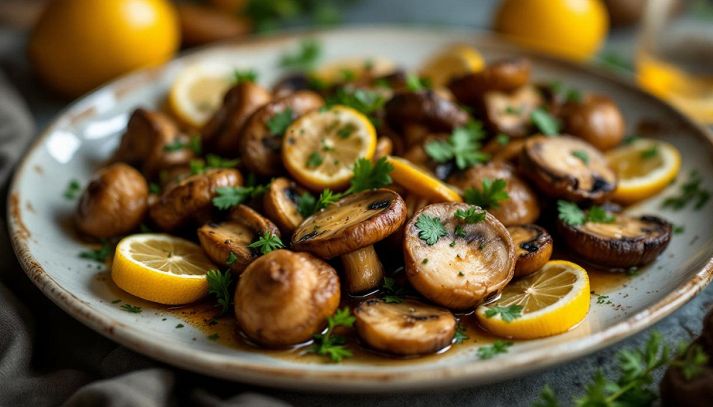 funghi porcini trifolati pronti da gustare