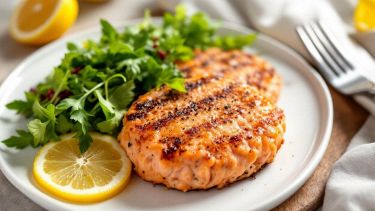 Hamburger di salmone