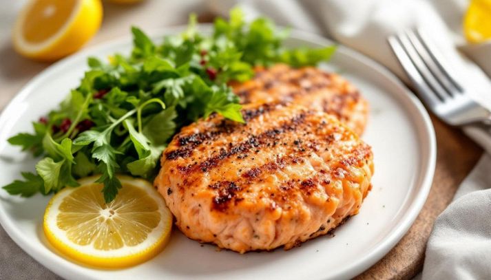 Hamburger di salmone