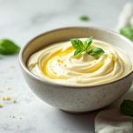 Preparate la maionese al basilico