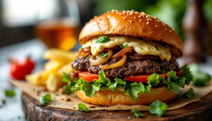 Hamburger gourmet