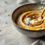 L'aggiunta della salsa tahin