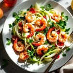 Insalata di gamberetti pronta