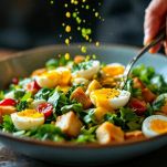 Insalata nizzarda pronta