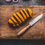 Mettete le fette di zucca in una vaporiera