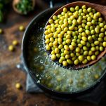 Fave secche in ammollo