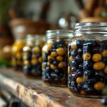Olive nere in salamoia