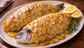 Orata in crosta di patate