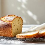 pan bauletto su una gratella a riposo