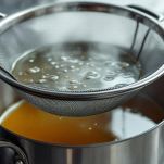 Liquido di cottura delle cozze