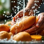 Patate dolci al forno