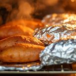 Patate dolci in forno