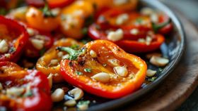 Peperoni arrostiti al forno