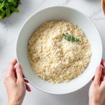 Pangrattato e Parmigiano