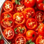 Preparazione pomodori