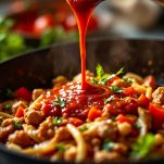 passata di pomodoro nel seitan