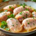 Pollo in marinatura al limone