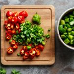 peperoni per fare la salsa andalusa