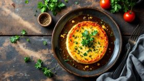 Uno sformato facile, piatto completo per cena