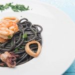 Spaghetti al nero di seppia