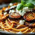 spaghetti alla norma da gustare