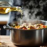 spezzatino con piselli