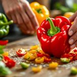 Cottura dei peperoni