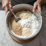 polveri per preparazione torta al caffè