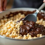 Riso soffiato e cioccolato