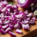 Torta salata con radicchio