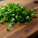 La preparazione del prezzemolo