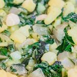 aggiungete i pizzoccheri nella stessa pentola