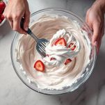 L'aggiunta delle fragole