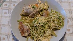 Cardoncelli con le uova