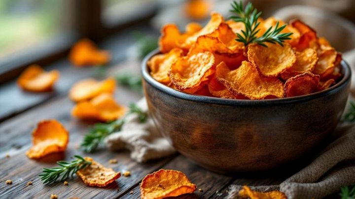 Chips di zucca