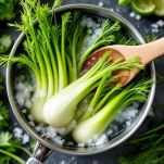 La preparazione del finocchietto