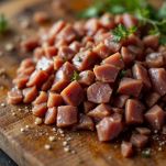 La pulitura dei fegatini