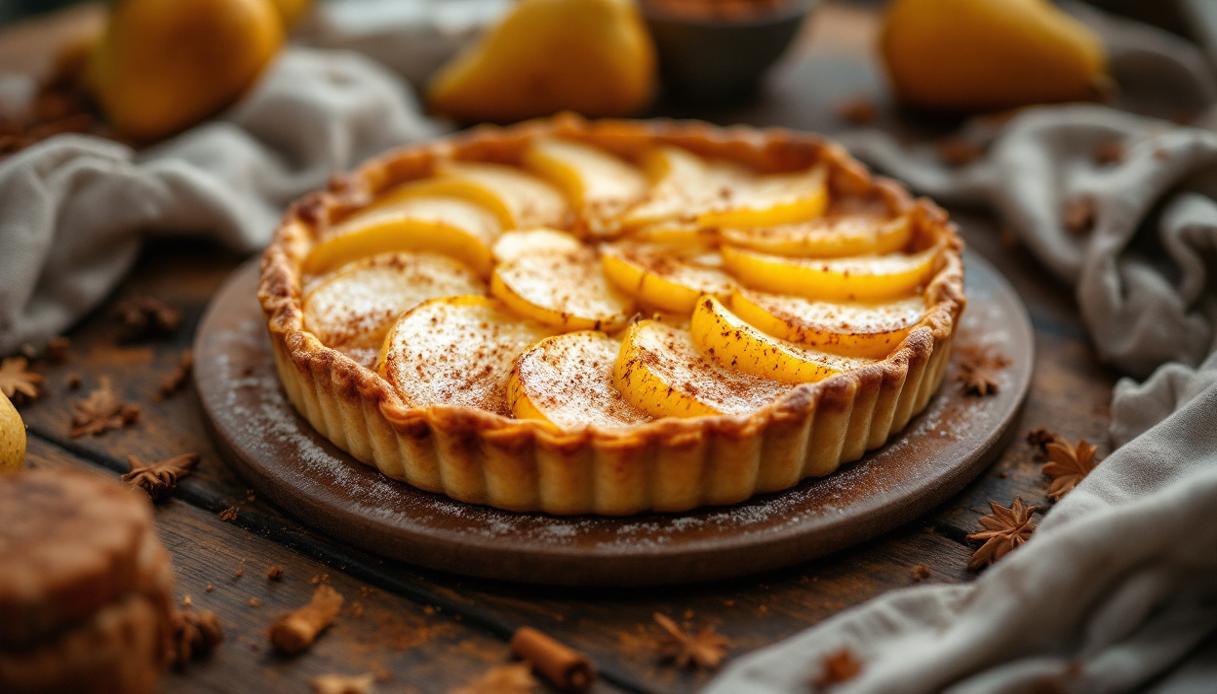 Crostata di pere