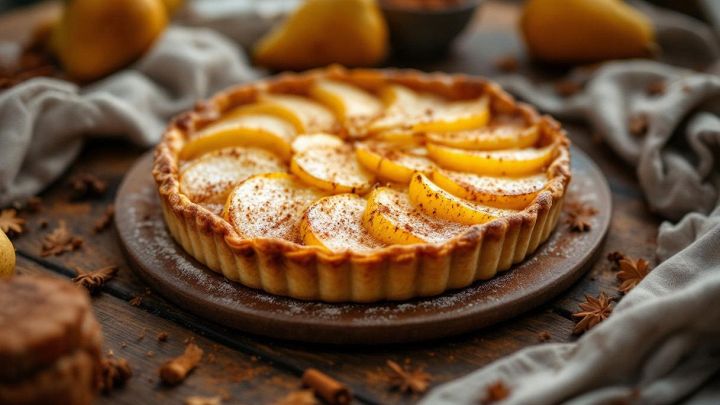 Crostata di pere
