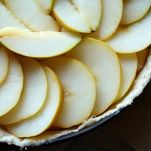 fettine di pere per la crostata