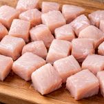 pesce a tocchetti per fare i crostini