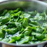 Cottura degli spinaci