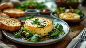 Flan di spinaci