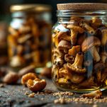 Funghi sott'olio pronti
